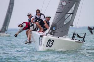 Miles Quinton's Gill Race Team - Melges 24 European Series photo copyright Gabor Cserta taken at  and featuring the  class