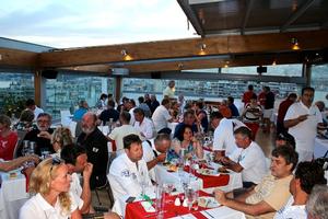 warm welcome in Kavala - 2015 Finn World Masters photo copyright 2015 International Finn Association taken at  and featuring the  class