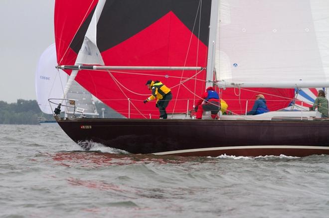 Fleet in action - 2015 Annapolis to Newport Race © Larry Martin and Sue Gearan