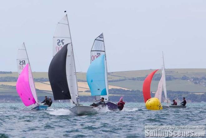 RS200 fleet in action - 2015 RS200 Southern Championships © David Harding