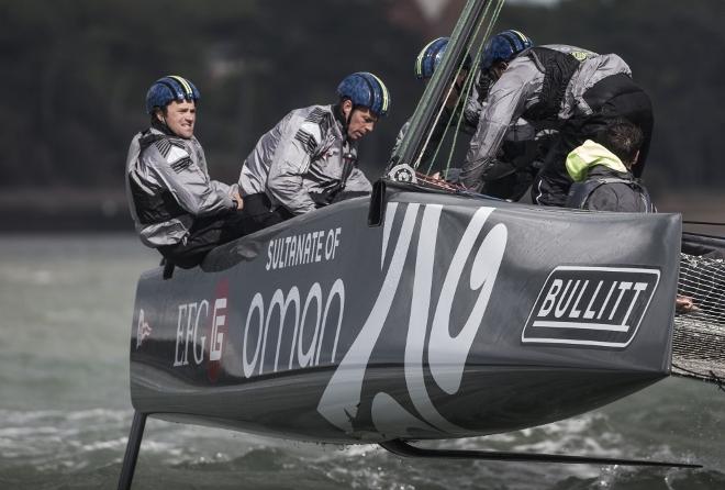 Sultanate of Oman - 2015 Bullitt GC32 Racing Tour – Cowes Cup © Lloyd Images