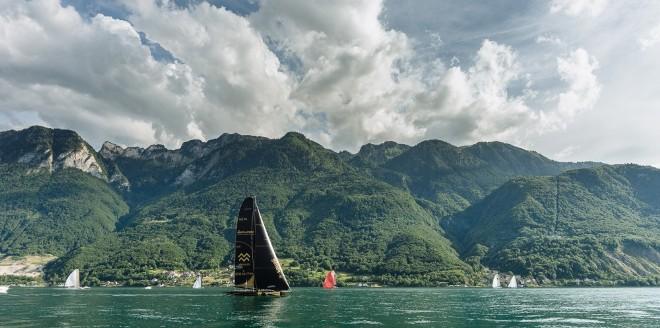 The fleet race for the 77th Bol d'Or Mirabaud, Switzerland © Chris Schmid
