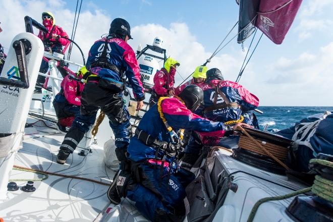 Team SCA - Volvo Ocean Race 2015 © Anna-Lena Elled/Team SCA