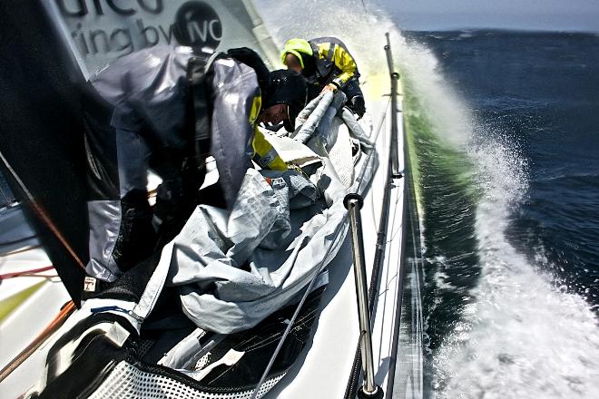Onboard Team Brunel - Leg 8 to Lorient – Volvo Ocean Race 2015 © Stefan Coppers / Team Brunel