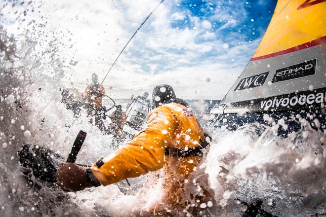 Onboard Abu Dhabi Ocean Racing - 2015 Volvo Ocean Race © Matt Knighton/Abu Dhabi Ocean Racing