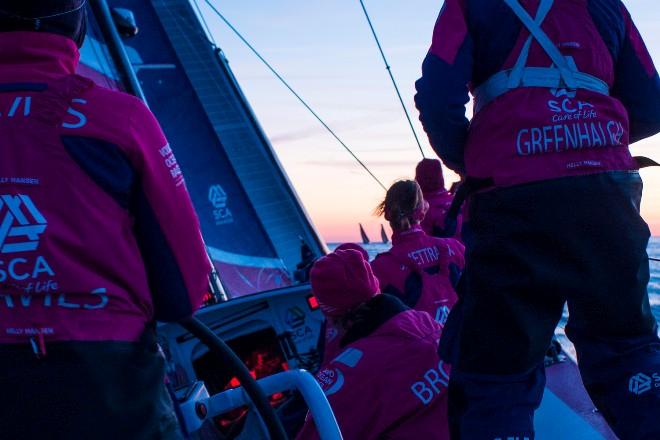 Onboard Team SCA - Volvo Ocean Race 2015 © Anna-Lena Elled / Team SCA / Volvo Ocean Race