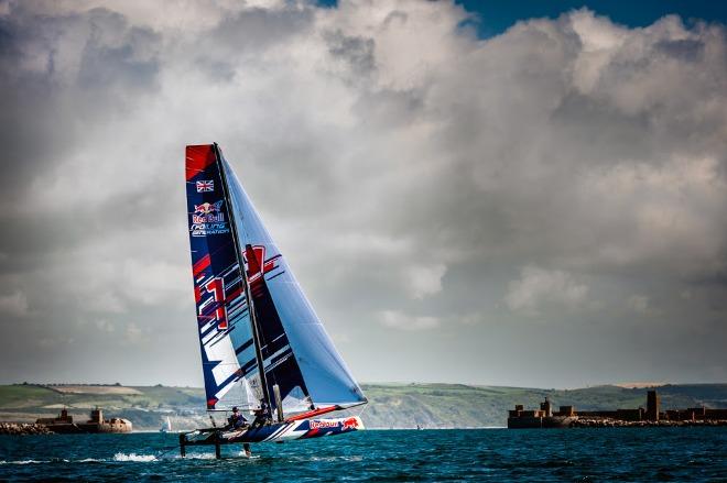 Stunning conditions at Weymouth and Portland National Sailing Academy - 2015 Red Bull Foiling Generation © Olaf Pignataro / Red Bull Content Pool