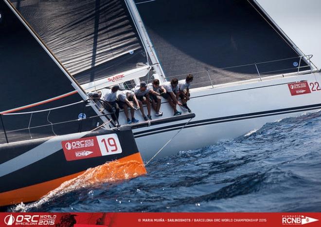 Dissimilar designs can be competitive in ORC: GP42 Team Vision Future alongside Swan 45 Trafalgar - 2015 ORC World Championship © Maria Muina / RCNB
