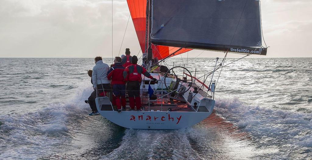 Anarchy 009 - Anarchy - YD37 by Bakewell-White Yacht Design with Doyle Sails - Waitemata Harbour June 2015 photo copyright Paul Stubbs/Doyle Sails NZ http://www.doylesails.co.nz taken at  and featuring the  class