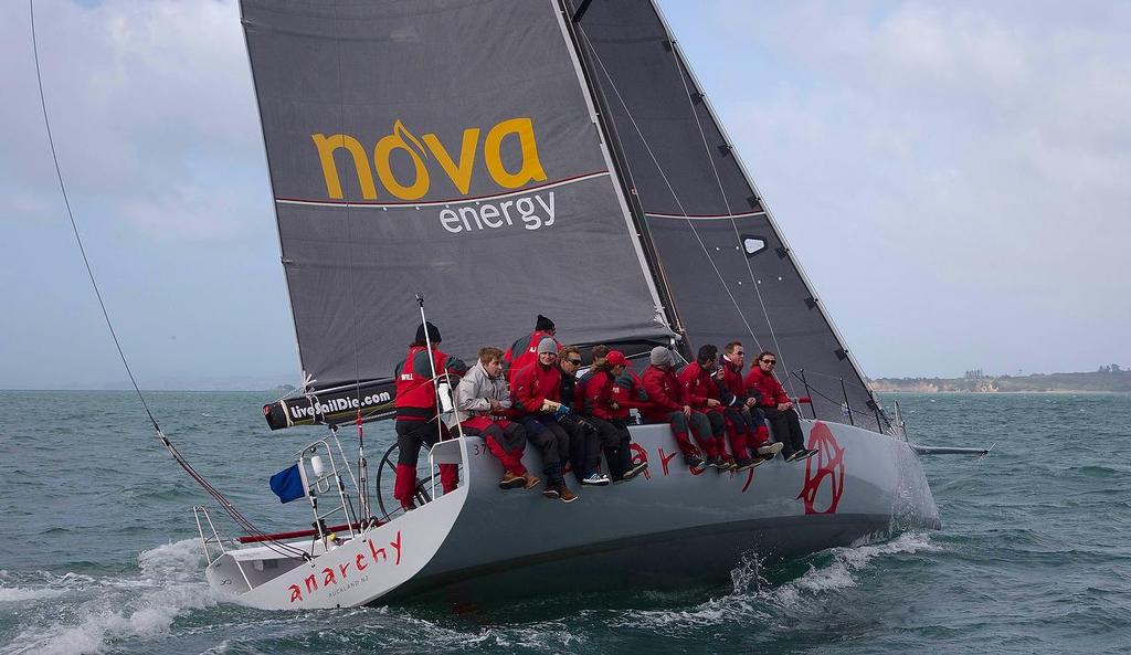 Anarchy 012 - Anarchy - YD37 by Bakewell-White Yacht Design with Doyle Sails - Waitemata Harbour June 2015 photo copyright Paul Stubbs/Doyle Sails NZ http://www.doylesails.co.nz taken at  and featuring the  class