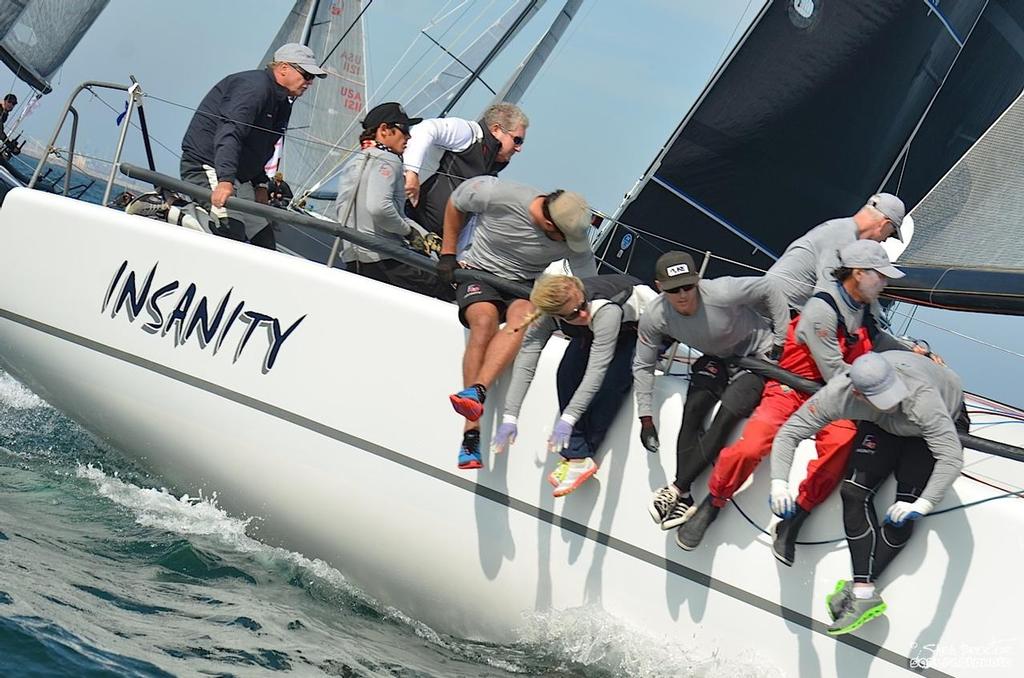 Insanity, skippered by Rick Goebel, captured the Corinthian Division in convincing fashion. © Sara Proctor http://www.sailfastphotography.com