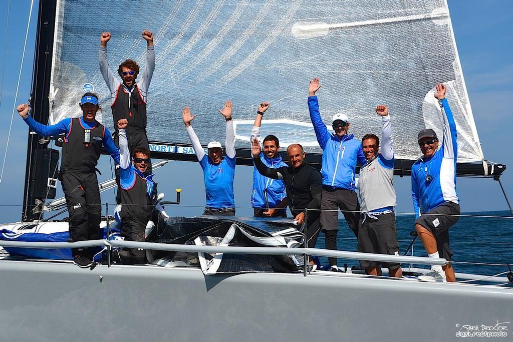 The Italian boys aboard Enfant Terrible captured the West Coast Championship photo copyright Sara Proctor http://www.sailfastphotography.com taken at  and featuring the  class