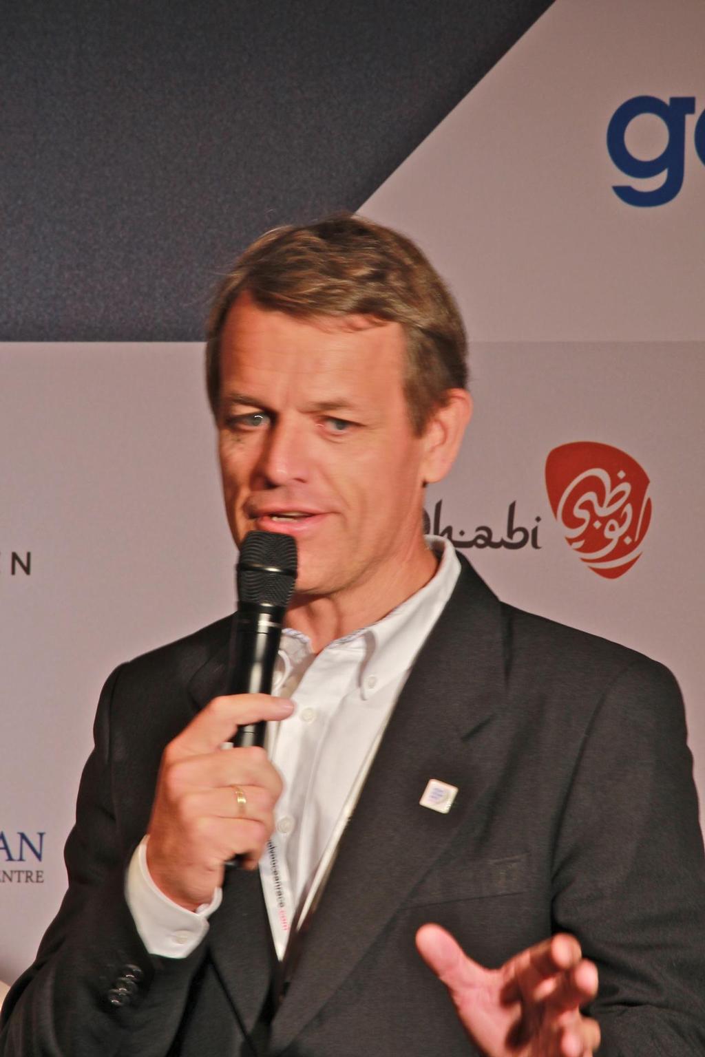 Knut Frosta, CEO of Volvo Ocean Race © Annika Fredriksson / Ocean Crusaders
