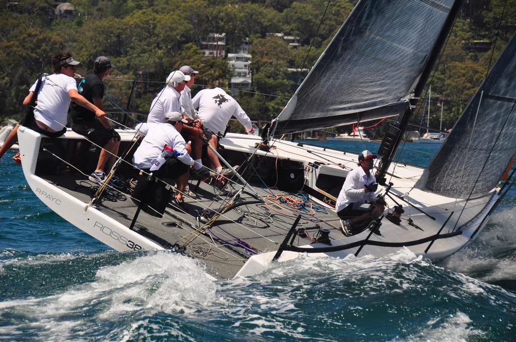 Ross Hennessy's Ghost Rider - MC38 Winter Regatta 2015 photo copyright Bob Fowler taken at  and featuring the  class