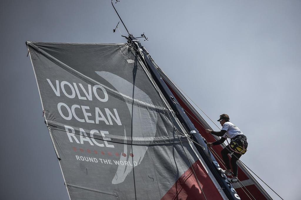 June 22, 2015. The fleet arrives in Gothenburg completing the 2014-15 Volvo Ocean Race. Dongfeng Race Team photo copyright Ricardo Pinto / Volvo Ocean Race taken at  and featuring the  class