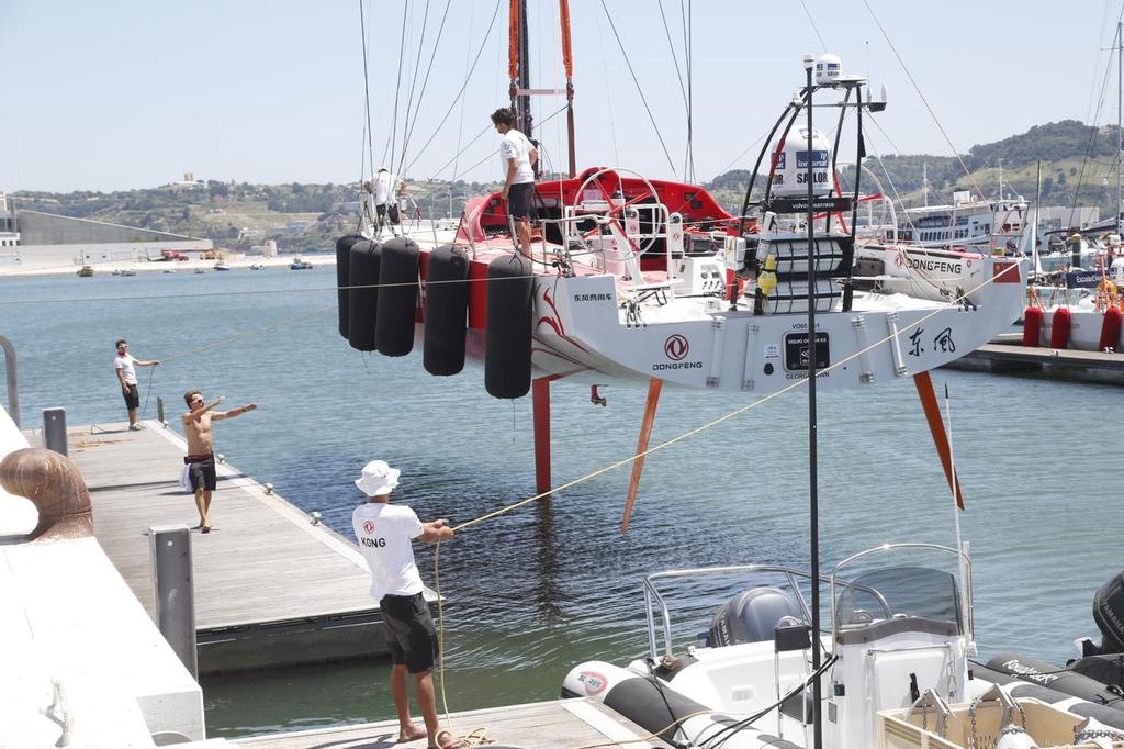 Re-entry - On the dock - Volvo Ocean Race, Lisbon photo copyright Eugenia Bakunova http://www.mainsail.ru taken at  and featuring the  class