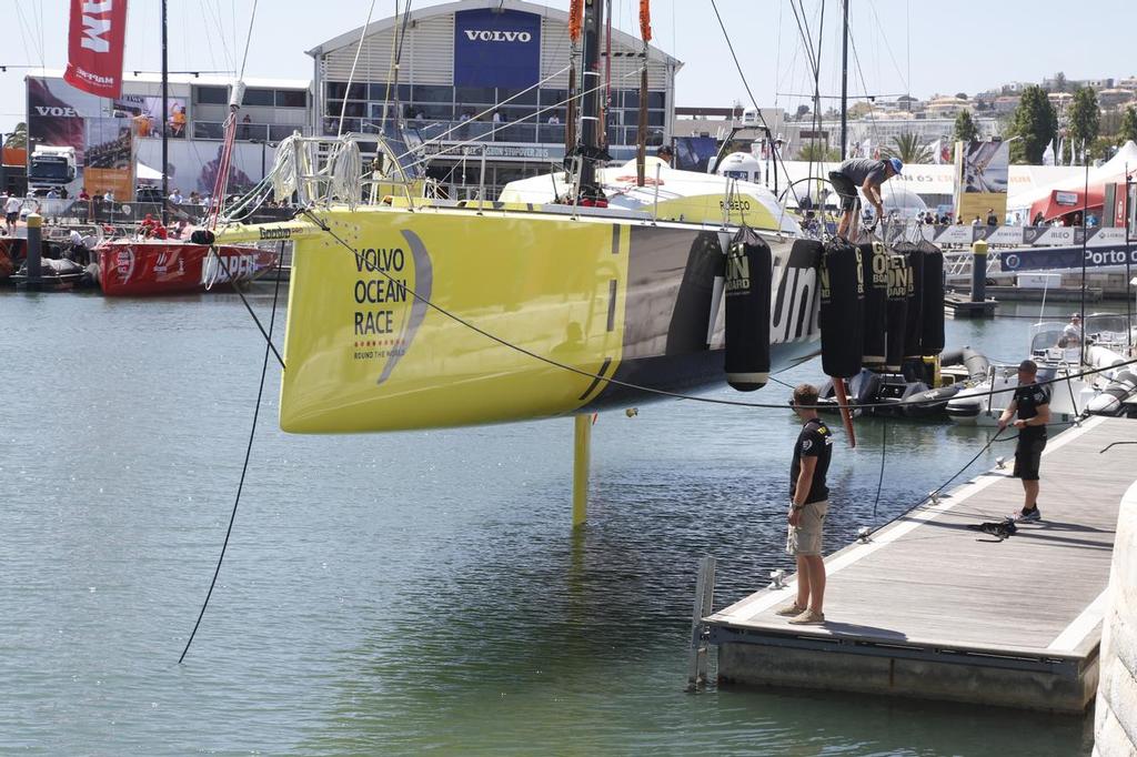 Team Brunel - On the dock - Volvo Ocean Race, Lisbon photo copyright Eugenia Bakunova http://www.mainsail.ru taken at  and featuring the  class