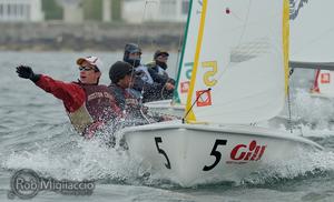 2015 College Sailing Coed National Championship - Day 1 photo copyright Robert Migliaccio taken at  and featuring the  class