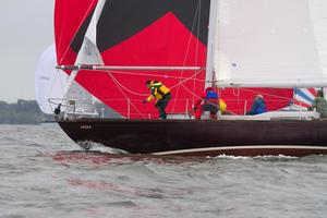 Fleet in action - 2015 Annapolis to Newport Race photo copyright Larry Martin and Sue Gearan taken at  and featuring the  class