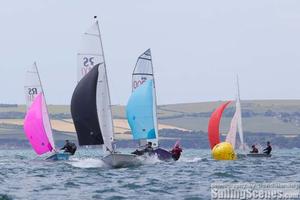 RS200 fleet in action - 2015 RS200 Southern Championships photo copyright David Harding taken at  and featuring the  class