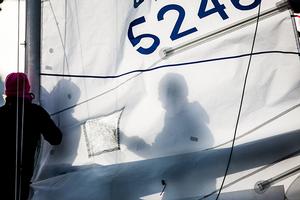 2015 Australian Women's Keelboat Regatta silhouette on Hyperactive photo copyright  Bruno Cocozza taken at  and featuring the  class