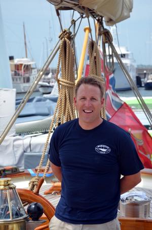 Charlie Wroe of Falmouth, GBR will skipper the 140-foot-long, twin-masted schooner Mariette of 1915 - 2015 Transatlantic Race photo copyright Jan Harley / Media Pro taken at  and featuring the  class