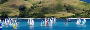 Sailboats large and small: yachts from six-metres to near 26 metres will be competing at Audi Hamilton Island Race Week 2015 photo copyright Ciaran Handy http://www.sail-world.com taken at  and featuring the  class
