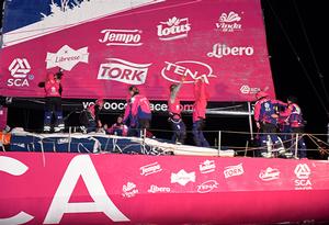 Team SCA win leg 8 Volvo Ocean Race photo copyright Rick Tomlinson / Team SCA taken at  and featuring the  class