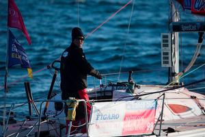Jeremie Beyou (Maitre Coq) - 2015 Solitaire du Figaro – Eric Bompard Cachemire photo copyright Alexis Courcoux taken at  and featuring the  class
