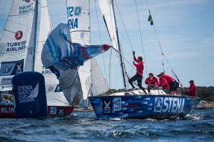 Six wins for Johnie Berntsson and his Berntsson Sailing Team today - 2015 Stena Match Cup Sweden photo copyright  Robert Hajduk / WMRT taken at  and featuring the  class