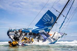 Team Vestas Wind - 2015 Volvo Ocean Race photo copyright Brian Carlin / Team Vestas Wind/Volvo Ocean Race taken at  and featuring the  class