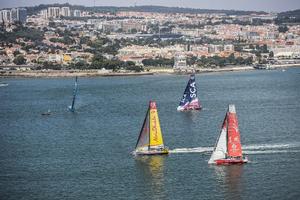 In-Port Race i Lissabon - Volvo Ocean Race 2015 photo copyright Ricardo Pinto / Volvo Ocean Race taken at  and featuring the  class