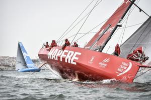 MAPFRE - Leg 8 to Lorient – Volvo Ocean Race 2015 photo copyright Ricardo Pinto / Volvo Ocean Race taken at  and featuring the  class