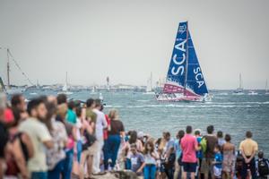 Team SCA - Leg 8 to Lorient – Volvo Ocean Race 2015 photo copyright  Marc Bow / Volvo Ocean Race taken at  and featuring the  class