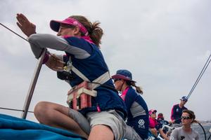 Onboard Team SCA - Leg 8 to Lorient – Volvo Ocean Race 2015 photo copyright Anna-Lena Elled / Team SCA / Volvo Ocean Race taken at  and featuring the  class