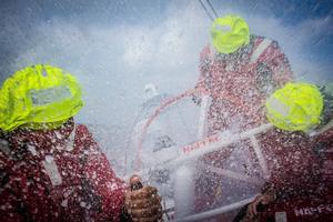 Onboard MAPFRE - Leg 8 to Lorient – Volvo Ocean Race 2015 photo copyright Francisco Vignale/Mapfre/Volvo Ocean Race taken at  and featuring the  class