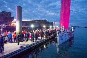 Lorient arrival - Volvo Ocean Race 2015 photo copyright  Marc Bow / Volvo Ocean Race taken at  and featuring the  class