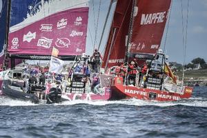 In-Port Race Lorient - Volvo Ocean Race 2015 photo copyright Ricardo Pinto / Volvo Ocean Race taken at  and featuring the  class