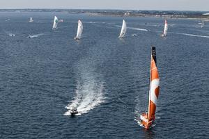 In-Port Race - Volvo Ocean Race 2015 photo copyright  Ainhoa Sanchez/Volvo Ocean Race taken at  and featuring the  class