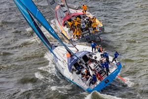 Inför Göteborgs In-Port Race - 2015 Volvo Ocean Race photo copyright Carlo Borlenghi/Volvo Ocean Race http://www.volvooceanrace.com taken at  and featuring the  class