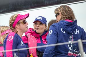 Team SCA crew - 2015 Volvo Ocean Race photo copyright Victor Fraile/Volvo Ocean Race http://www.volcooceanrace.com taken at  and featuring the  class