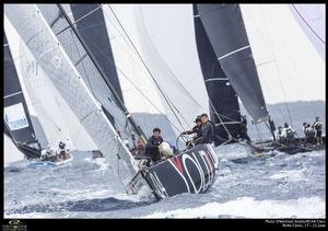 Practice Race - Audi RC44 Porto Cervo Cup 2015 photo copyright  Martinez Studio / RC44 Class taken at  and featuring the  class