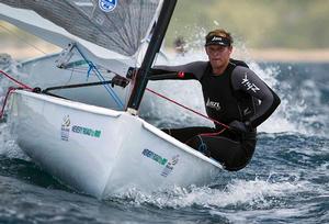 Josh Junior  - 2015 ISAF Sailing World Cup Weymouth photo copyright  Robert Deaves taken at  and featuring the  class
