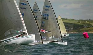 First day of racing in Weymouth  - 2015 ISAF Sailing World Cup Weymouth photo copyright  Robert Deaves taken at  and featuring the  class