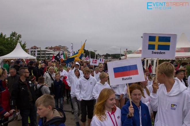Opening ceremony - PA Consulting Allen RS Feva World Championships © Eventstream Media