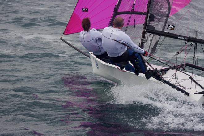 Andy and Allyson Jeffries - 2015 Volvo Noble Marine RS800 National Championship © Beer SC