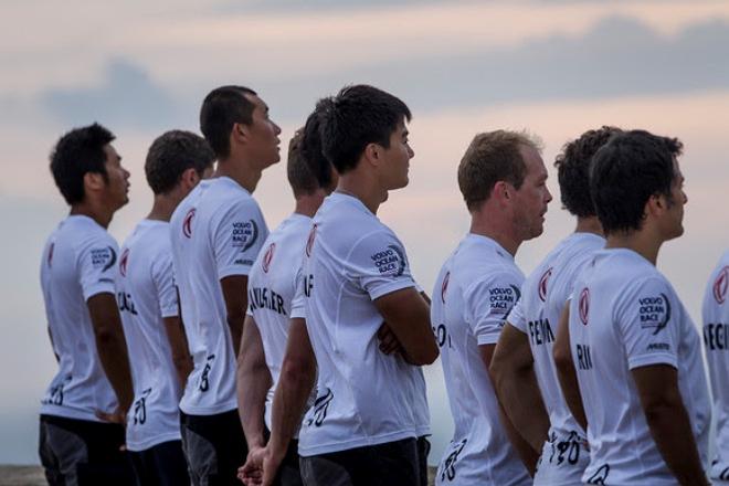 Dongfeng Race Team in Alicante - 2015 Volvo Ocean Race ©  Ainhoa Sanchez/Volvo Ocean Race