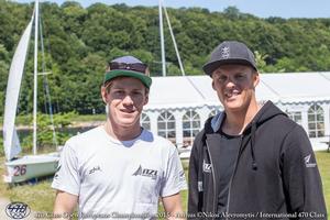 Paul Snow-Hansen and Dan Wilcox - Day 4 of the 2015 European 470 Championships photo copyright 470 European Championships taken at  and featuring the  class