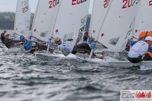 Day 3 - 2015 Laser European and World Championships photo copyright Thom Touw Photography taken at  and featuring the  class