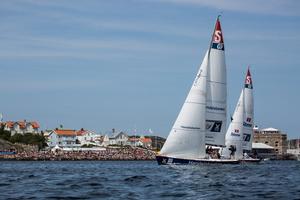 Huge turnout on Finals day - 2015 Stena Match Cup Sweden photo copyright  Robert Hajduk / WMRT taken at  and featuring the  class